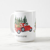 Robuuste  driftboom Sneeuwkerstnaam Koffiemok (Voorkant links)