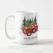 Robuuste  driftboom Sneeuwkerstnaam Koffiemok (Links)