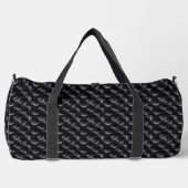 Robuuste Elegantie: Duffle Tas (Voorkant)