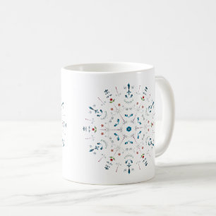 Robuuste en glanzende nieuwe tas koffiemok