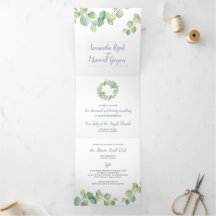 Robuuste eucalyptus in één bruiloft