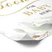 Robuuste eucalyptusboeken voor kalligrafie, voor b poster (Hoek)