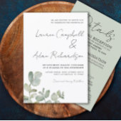 Robuuste eucalyptussaarkleurig, allemaal in één br kaart