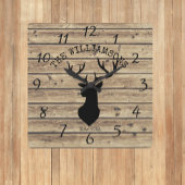 Robuuste familienaam Wood Cabin Deer Buck Large Cl