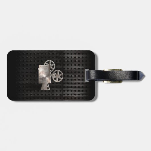 Robuuste filmcamera bagagelabel (Achterkant horizontaal)