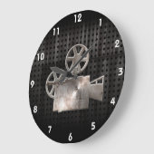 Robuuste filmcamera grote klok (Hoek)