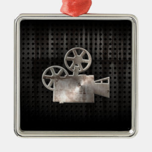 Robuuste filmcamera metalen ornament
