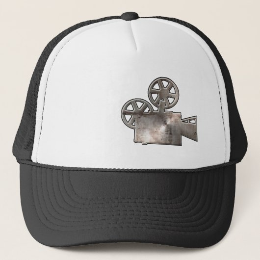 Robuuste filmcamera trucker pet (Voorkant)