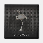 Robuuste Flamingo Magneet (Voorkant)