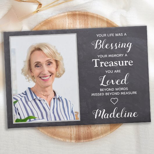 Robuuste foto van het liefhebben van sympathie gastenboek