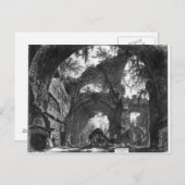 Robuuste galerij van de Villa Adriana in Tivoli Briefkaart (Voorkant / Achterkant)