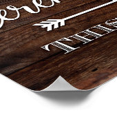 Robuuste grafische CEREMONY — DEZE MANIEREN afdruk Poster (Hoek)