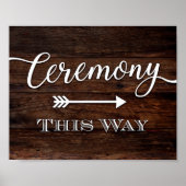 Robuuste grafische CEREMONY — DEZE MANIEREN afdruk Poster (Voorkant)