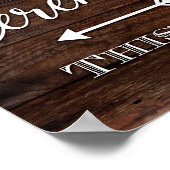 Robuuste grafische CEREMONY — ZO kun je afdrukken  Poster (Hoek)