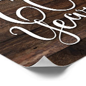 Robuuste grafische CHEERS TOT 60 JAAR Ondertekenin Poster (Hoek)