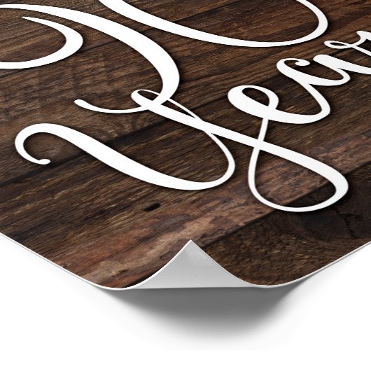 Robuuste grafische CHEERS TOT 90 JAAR Ondertekenin Poster (Hoek)