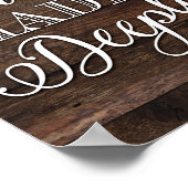 Robuuste grafische weergave — DEEPLY Sign Print (Hoek)