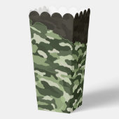 Robuuste groene camouflage gepersonaliseerd bedankdoosjes (Achterkant)