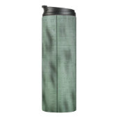 Robuuste groene woudwand met gedemonteerde schaduw thermosbeker (Geroteerd rechts)