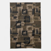 Robuuste handdoek voor beer (Verticaal)