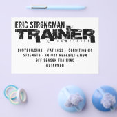 Robuuste hardcore witte en zwarte flyer (Enkel)