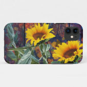 Robuuste herfst en zonnebloemen Case-Mate iPhone case (Achterkant (horizontaal))
