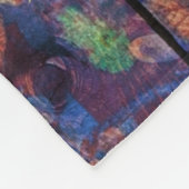 Robuuste herfst en zonnebloemen fleece deken (Hoek)