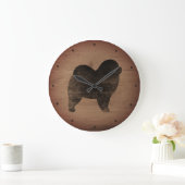 Robuuste hoes Silhouette Rustige stijl Grote Klok (Huis)