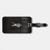 Robuuste honkbal bagagelabel (Achterkant horizontaal)