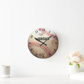 Robuuste honkbal op maat ronde klok (Huis)