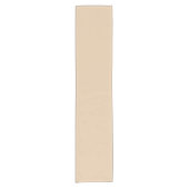 Robuuste hout effen kleur korte tafelloper (Voorkant)