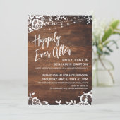 Robuuste houten lichten en kant, gelukkig altijd n kaart (Staand voorkant)