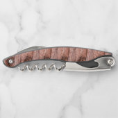 Robuuste houtsbarststijl kurkentrekker (Achterkant)