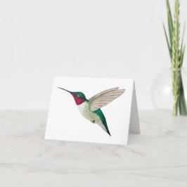 Robuuste Hummingbird Card Kaart