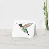 Robuuste Hummingbird Card Kaart (Voorkant)