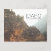Robuuste Idaho Briefkaart (Voorkant)