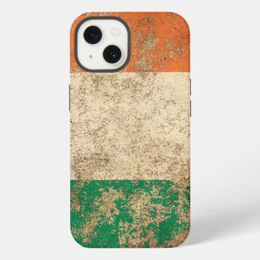 Robuuste Ierse vlag iPhone Hoesje (Achterkant)