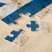 Robuuste Israëlische vlag Legpuzzel (Zijkant)