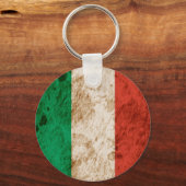Robuuste Italiaanse vlag Sleutelhanger (Voorkant)