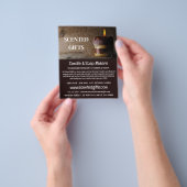 Robuuste kaars, kaarsen en zeep Maker Adverteren Flyer (Hand)