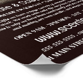 Robuuste kaars, kaarsen en zeep Maker Adverteren Poster (Hoek)