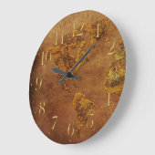 Robuuste kaart van de Amerikaanse continentale klo Grote Klok (Hoek)