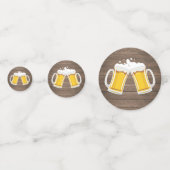 Robuuste kaas en bier tot 30 jaar confetti (Achterkanten)