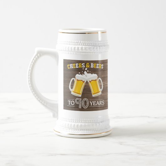 Robuuste kaas en bier tot 90 jaar bierpul (Links)