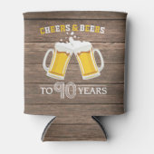 Robuuste kaas en bier tot 90 jaar Koelbox Blikjeskoeler (Voorkant)