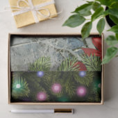 Robuuste kajuit in de wilde kerst tissuepapier (Geschenk)