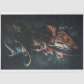 Robuuste kapitein Charisma Pirate Decoupage Tissuepapier (Voorkant)