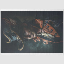 Robuuste kapitein Charisma Pirate Decoupage Tissuepapier