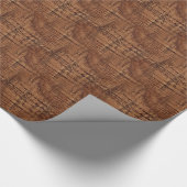 Robuuste kastanjeappelwijn cadeaupapier (Hoek)