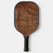 Robuuste kastanjeappelwijn pickleball paddle (Achterkant)